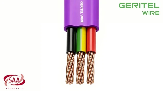 V-90 insulated purple TPS cable V-90 insulated purple TPS cable